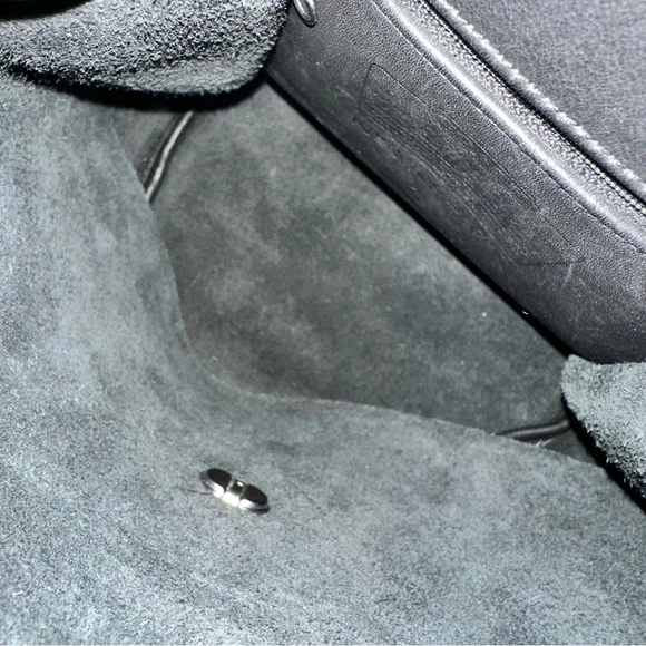 Vintage Coach Daypack Black and Nickel - Picture 12 of 13